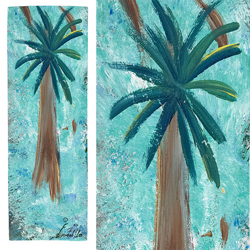 Ernest Lee 10x30 Palmetto Tree WP4740